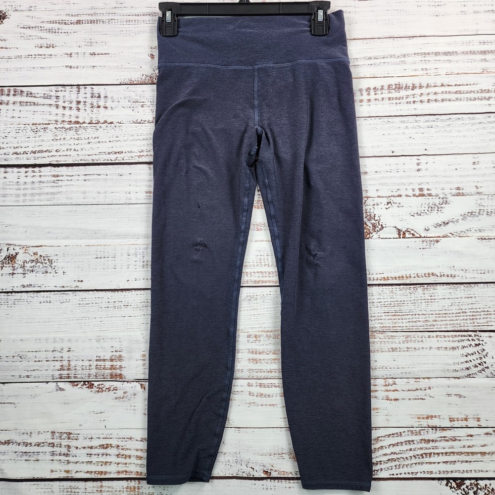 Vuori Clean Elevation Legging Womens XS Extra Small Midnight Heather Navy Yoga